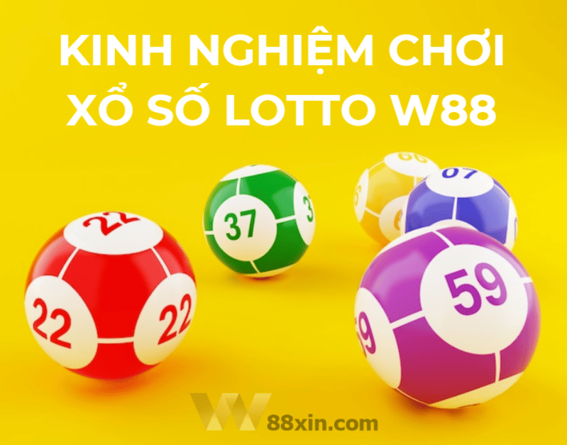 Kinh nghiệm chơi xổ số Lotto W88 từ các bậc cao thủ