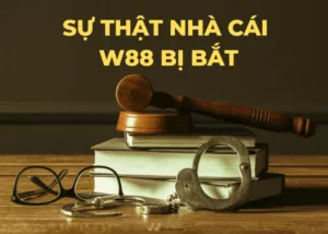 sự thật tin đồn nhà cái w88 bị bắt - nguyên nhân là do đâu?
